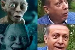 Erdogana je primerjal z Gollumom in pristal v zaporu