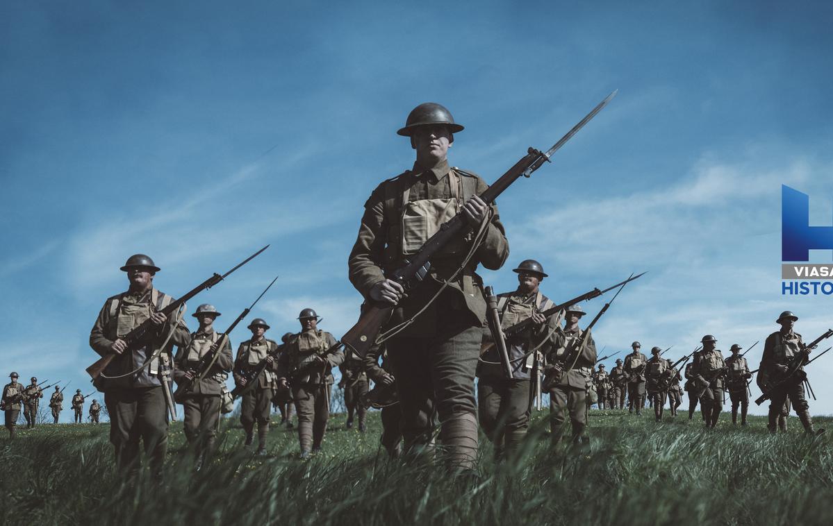 November na Viasat History | Razburljiva in dramatična dokumentarna drama 100 dni do zmage opisuje junaštvo mož in žena v ozadju največjega mednarodnega podviga v času prve svetovne vojne. | Foto Kew Media