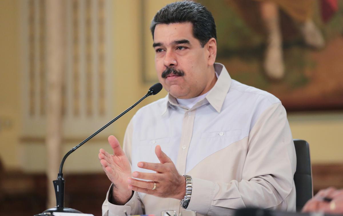 Nicolas Maduro | Venezuelski predsednik Nicolas Maduro je pripravljen odbiti vsakršen napad ZDA, je zatrdil venezuelski zunanji minister Jorge Arreaza. | Foto Reuters