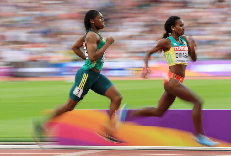 SP v atletiki London 2017 Dibaba Semenya Caster Semeny in Genzebe Dibaba | Foto: Getty Images