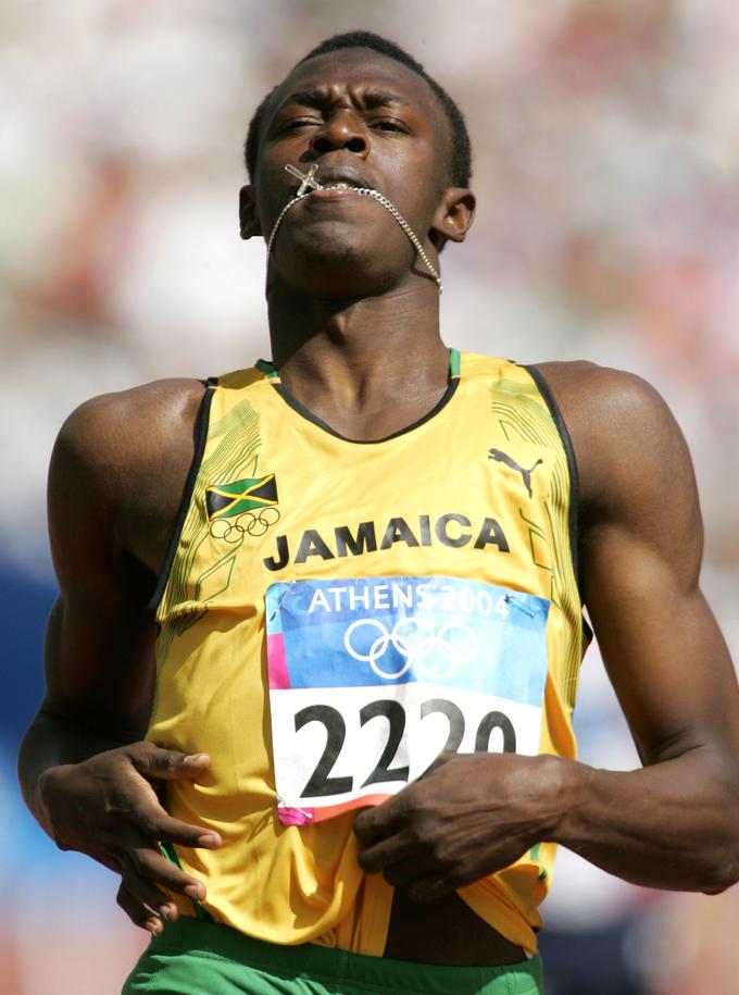 V Atenah je nastopil na svojih prvih olimpijskih igrah, a je zaradi težave s poškodbo izpadel že v predteku. Takrat so ga vsi vabili v ZDA in mu ponujali štipendije, a se je odločil, da bo ostal na Jamajki. | Foto: Reuters