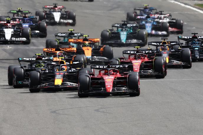 Spa štart Charles Leclerc Ferrari | Lani ni nobena ekipa kršila omejitve proračuna. | Foto Reuters