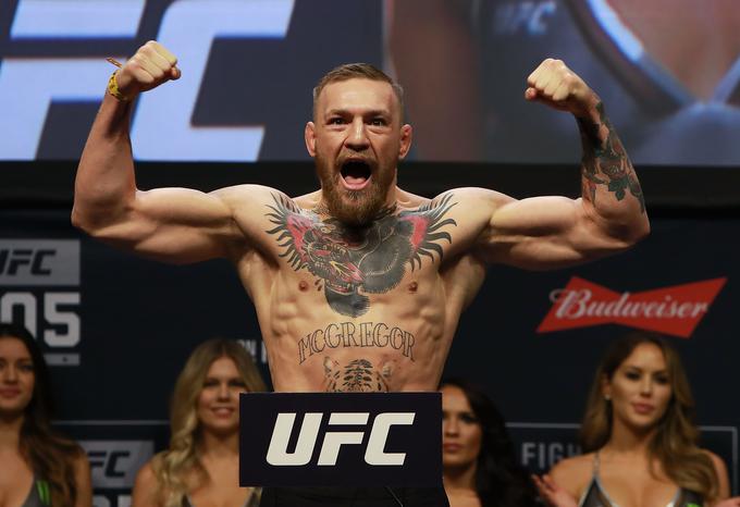 Conor McGregor je repričan, da bo iz ringa odpihnil 40-letnega Američana. | Foto: Guliverimage/Getty Images
