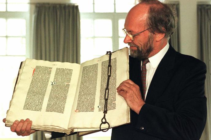 Gutenbergova Biblija | Foto Reuters