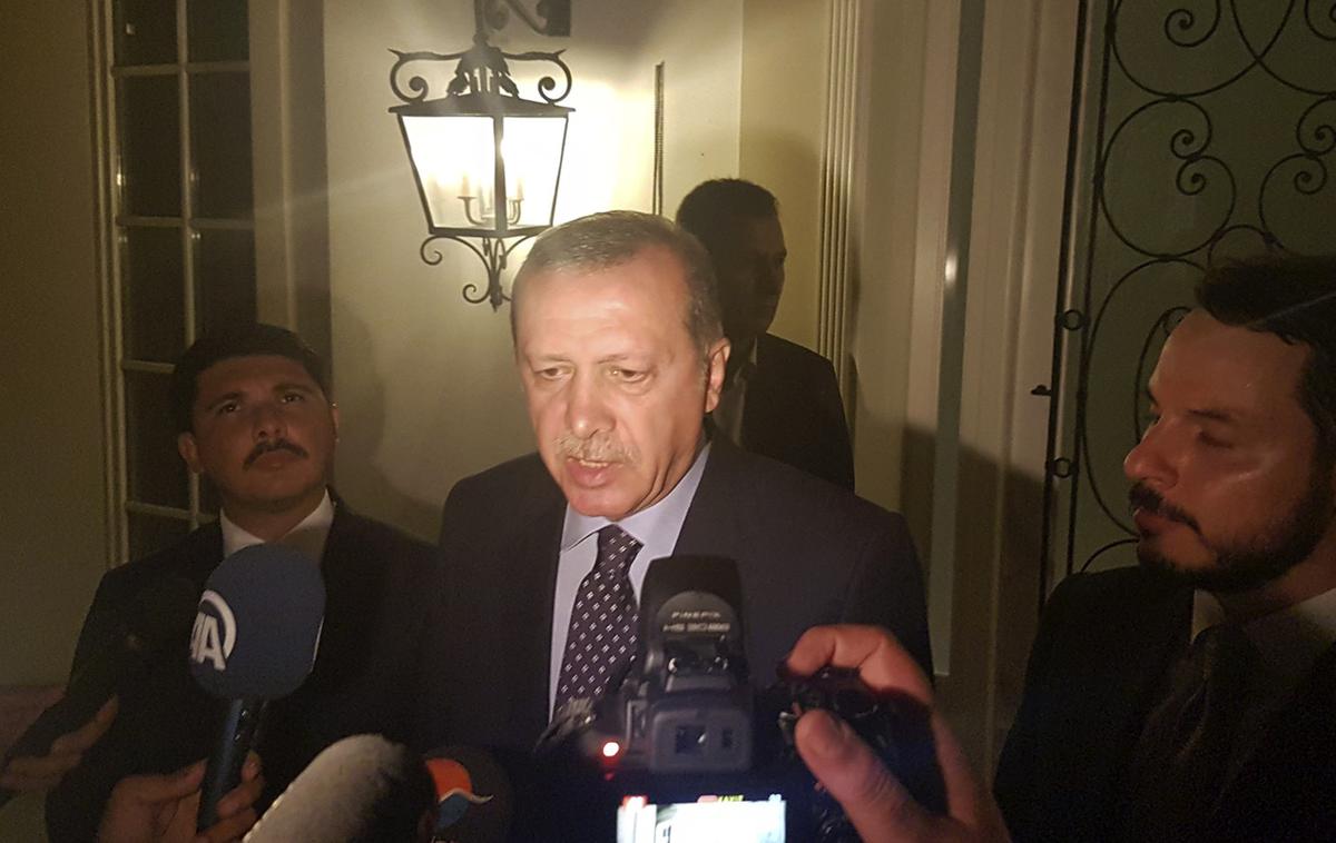 Turški predsednik Recep Tayyip Erdogan | Foto Reuters