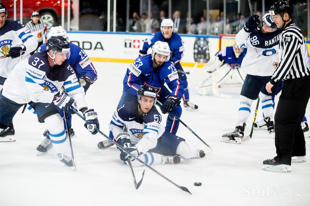 svetovno prvenstvo hokej Francija Finska