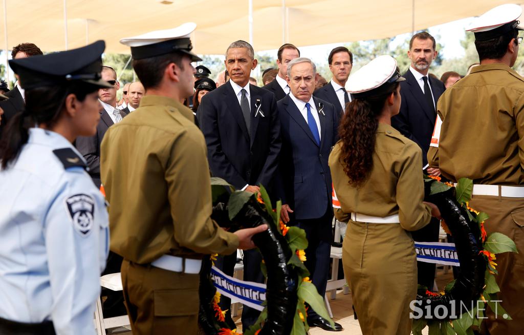 Pogreb Šimon Peres