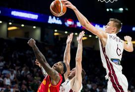 Latvija Črna gora Eurobasket osmina finala