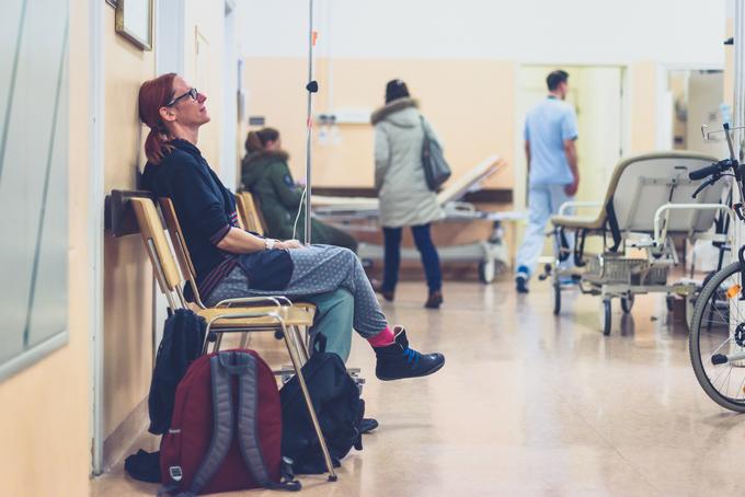 bolnišnica, čakalna vrsta, čakalnica | Foto: Shutterstock
