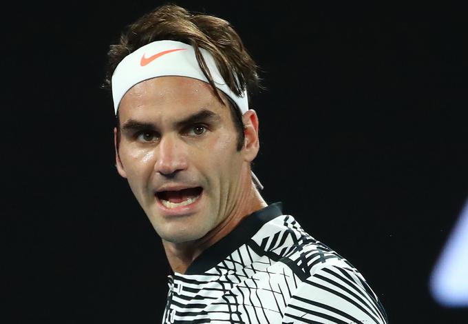 Roger Federer je tretji niz dobil s 6:1. | Foto: Guliverimage/Getty Images