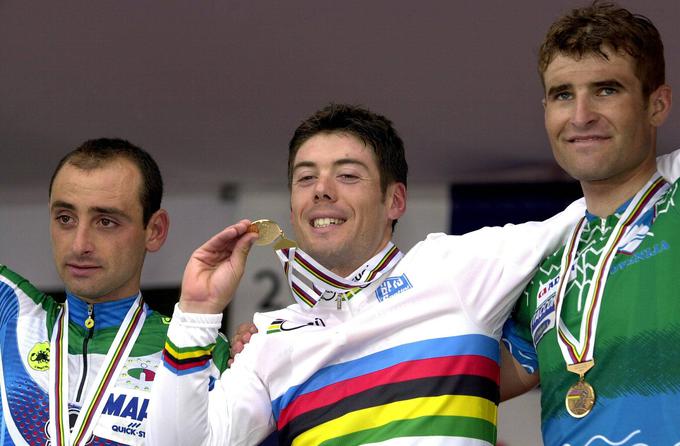 Andrej Hauptman je bil leta 2001 tretji na cestni dirki svetovnega prvenstva v Lizboni.  | Foto: Guliverimage/Vladimir Fedorenko
