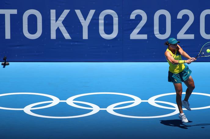 Ashleigh Barty | Ashleigh Barty je nastope v posamezni konkurenci končala že v prvem krogu. | Foto Reuters