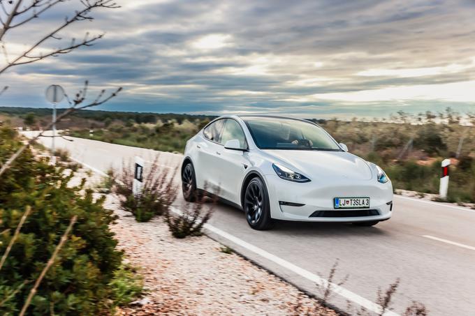 Tesla model Y je z naskokom najbolje prodajani električni avtomobil v Evropi.  | Foto: PRIMA