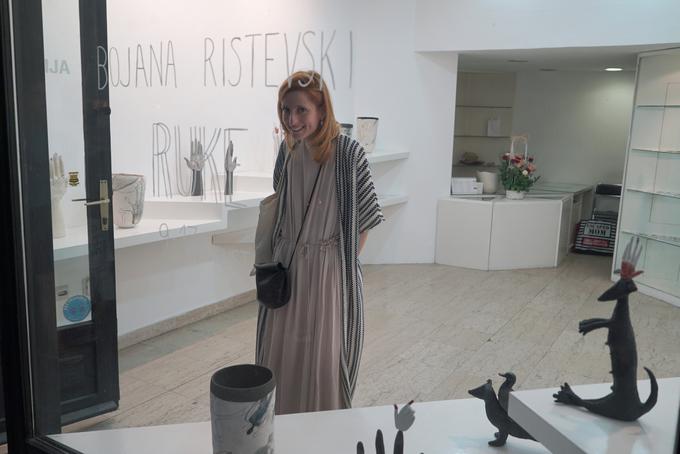 Bojana Ristevski poudarja pomen povezovanja med ustvarjalci. Kot precej nova na ljubljanski keramični sceni si zdaj želi vzpostaviti stike tudi tu. | Foto: Arhiv Bojane Ristevski