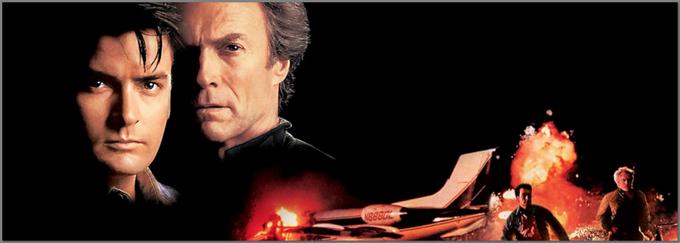 Eastwood je v tej kriminalni drami pod lastno režijsko taktirko upodobil hitropoteznega izkušenega policista, ki je odločen najti morilca svojega partnerja, pri preiskavi primera pa se mu pridruži novinec v podobi Charlieja Sheena. • V sredo, 3. 6., ob 23.40 na Kino.*

 | Foto: 