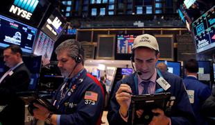 Divji skoki in padci so se na Wall Streetu nadaljevali tudi v prvem tednu novega leta