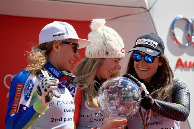 Nova generacija, TOP 3 v svetovnem pokalu: Ilka Štuhec, Mikaela Shiffrin in Sofia Goggia. | Foto: Getty Images