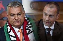 Uefa zanika, da so dovolili zastavo Velike Madžarske, ki zajema del Slovenije