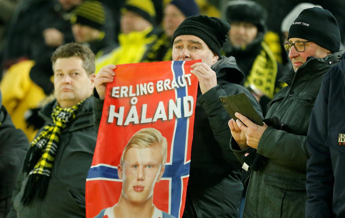 Erling Haaland | Erling Haaland je jeseni za Salzburg dosegel osem evropskih zadetkov. Koliko jih bo za Borussio? | Foto Reuters