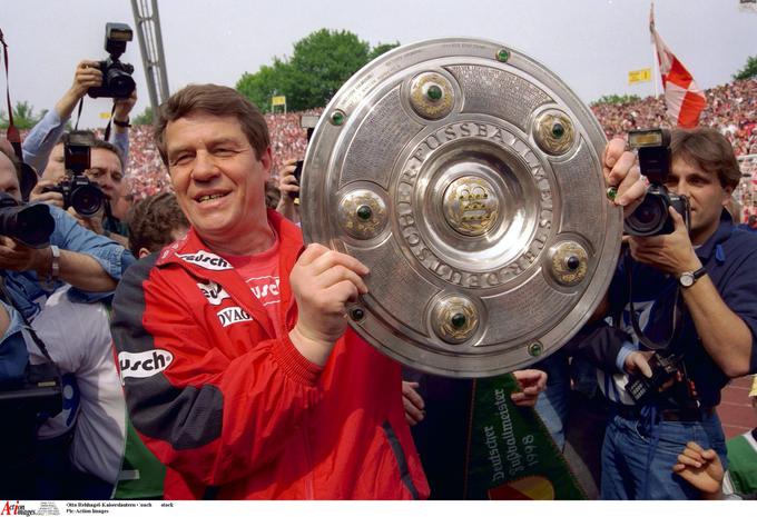 Otto Rehhagel je zapustil Kaiserslautern dve leti po naslovu prvaka. | Foto: Reuters