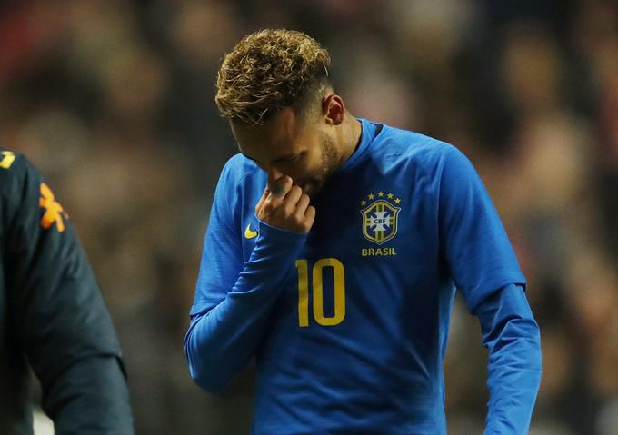 Zaradi poškodbe gležnja ne sodeluje na južnoameriškem prvenstvu, ki v teh dneh poteka v njegovi domovini. | Foto: Reuters