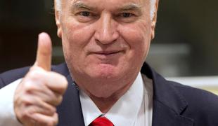 Ratko Mladić iz zapora poklical v jutranji program srbske televizije