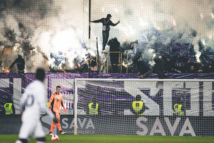 Maribor - Olimpija, 1. SNL | Na večnem derbiju v Ljudskem vrtu navijači niso videli zadetkov. | Foto Grega Valančič/Sportida