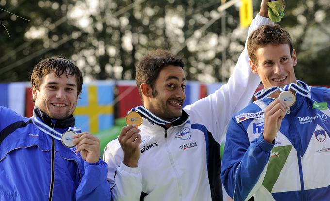 Jure Meglič je na domačem svetovnem prvenstvu pred skoraj desetletjem priveslal do bronaste kolajne. | Foto: Reuters