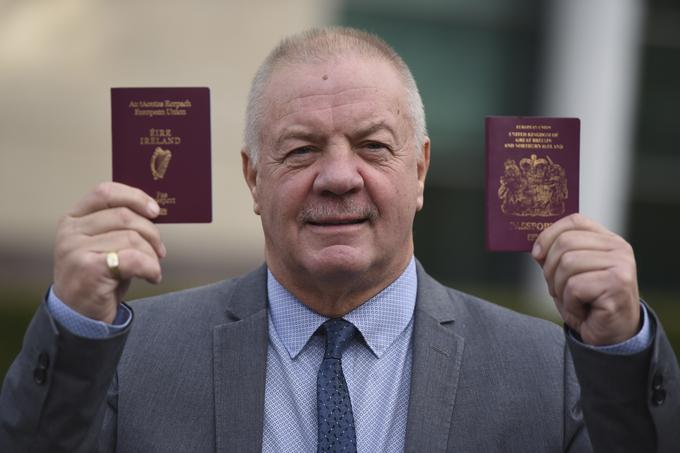 Državljani Severne Irske, ki spada pod okrilje Združenega kraljestva Velike Britanije in Severne Irske, so lahko hkrati tudi državljani Republike Irske. | Foto: Reuters