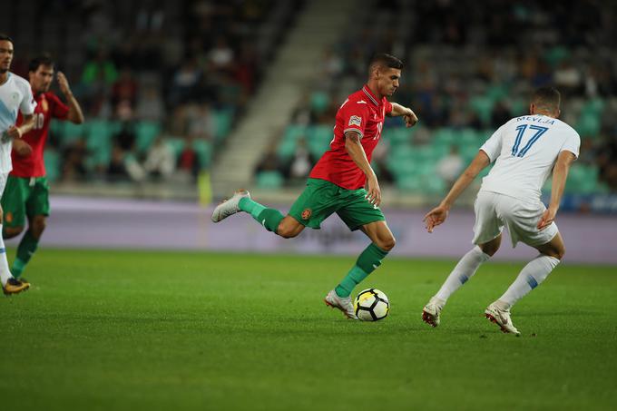 Bolgarija je povedla že v 3. minuti tekme. | Foto: Morgan Kristan / Sportida
