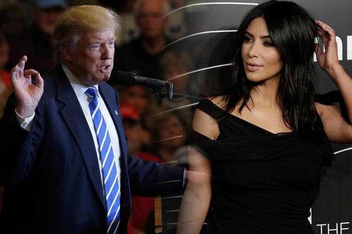 donald trump, kim kardashian | Foto Reuters