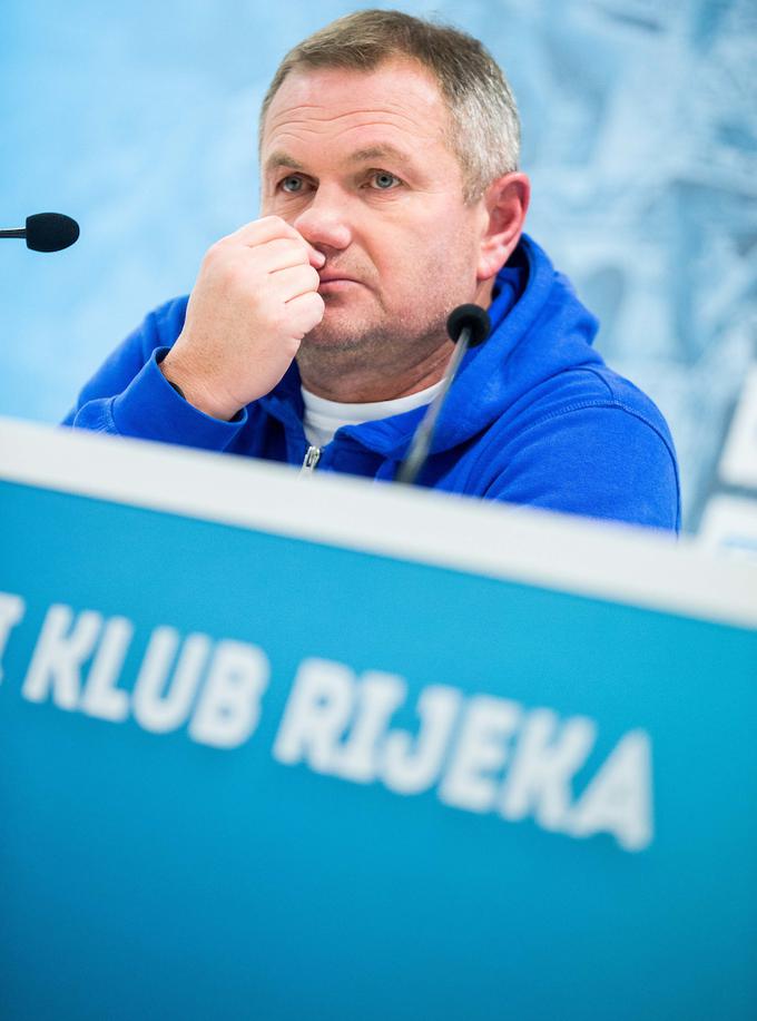 Nekdanji slovenski selektor je trener Rijeke že več kot tri leta in pol. | Foto: Vid Ponikvar