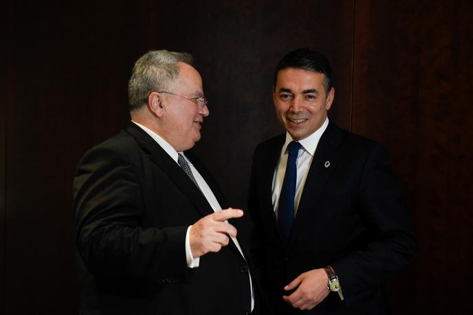 grški in makedonski zunanji minister | Foto Reuters