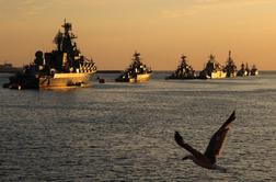 Rusija naj bi imela v Severnem morju floto vohunskih ladij