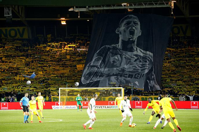 Nantes | Pri Nantesu še vedno žalujejo za argentinskim napadalcem Emilianom Salajem. | Foto Reuters