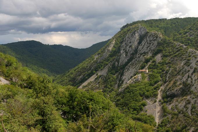 Dolina Glinščice je del zahodne geografske meje istrskega polotoka. | Foto: Thinkstock