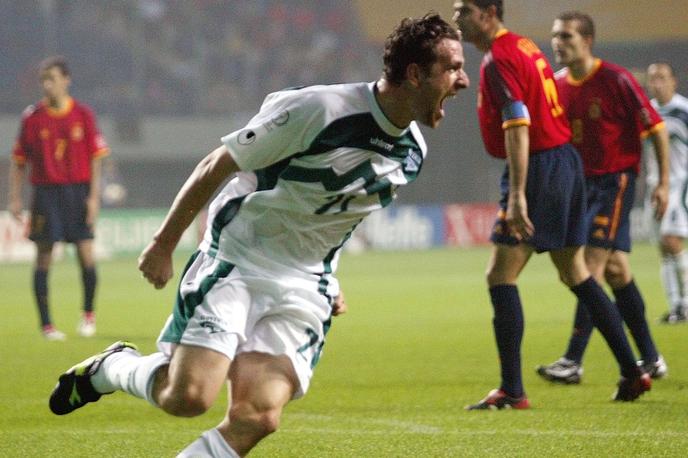 Sebastjan Cimirotić | Sebastjan Cimirotić je na SP 2002 dosegel zgodovinski zadetek za slovensko reprezentanco. | Foto Reuters