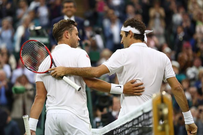 Dvoboj z Rogerjem Federerjem je bil nekaj posebnega. | Foto: 