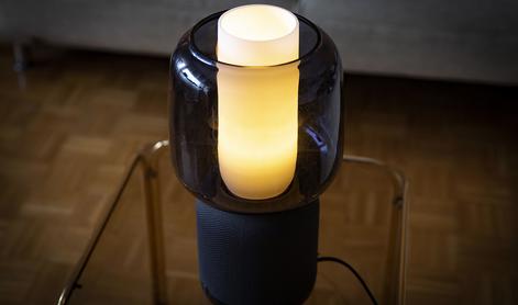 Ikea Symfonisk: svetilni okras mize s srcem zvočnika