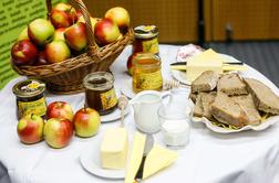 V današnji dan s tradicionalnim slovenskim zajtrkom