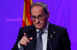 Torra pozval k takojšnji ustavitvi nasilja na protestih v Kataloniji