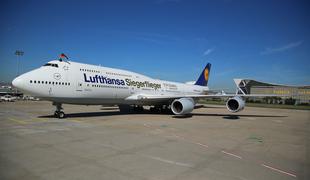 Lufthansa bo zaradi koronavirusa prizemljila polovico letal