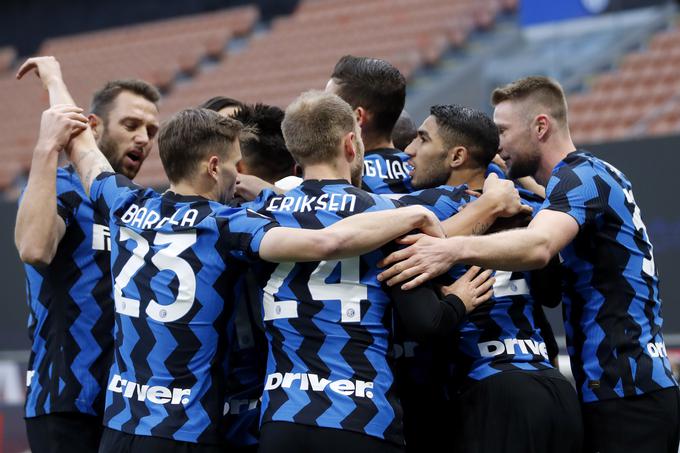 Milanski Inter je vse bližje naslovu državnega prvaka. | Foto: Guliverimage/Vladimir Fedorenko