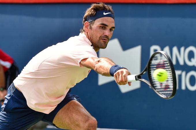 Roger Federer je v četrtfinalu opravil s Špancem Robertom Bautisto Agutem. | Foto: Guliverimage/Getty Images