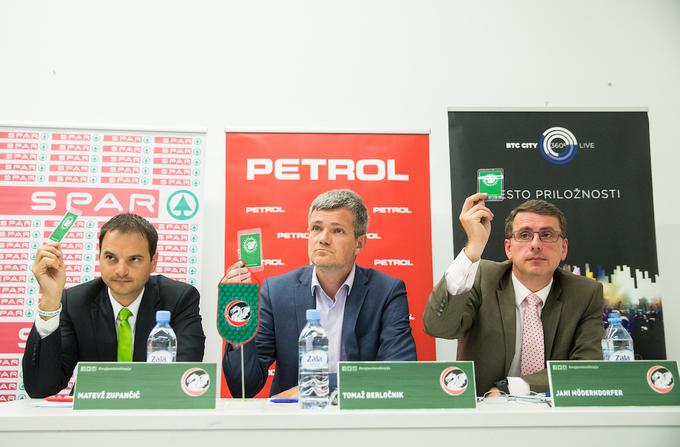 Matevž Zupančič in predsednika, s katerima je sodeloval: Tomaž Berločnik in Jani Möderndorfer | Foto: Sportida