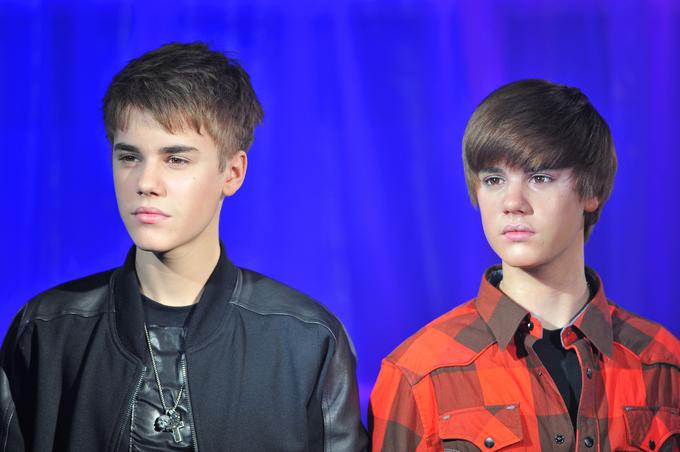 Justin Bieber v londonskem Muzeju voščenih lutk. | Foto: Reuters