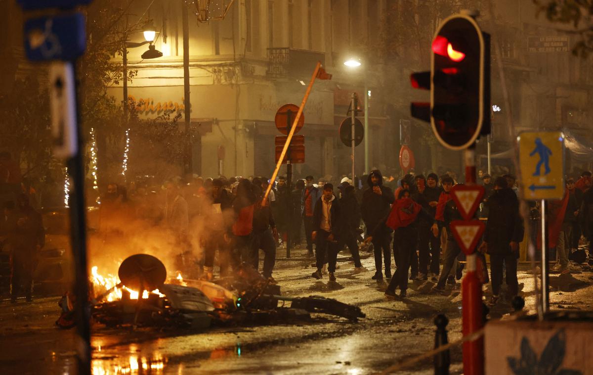 Bruselj izgredi | Foto Reuters