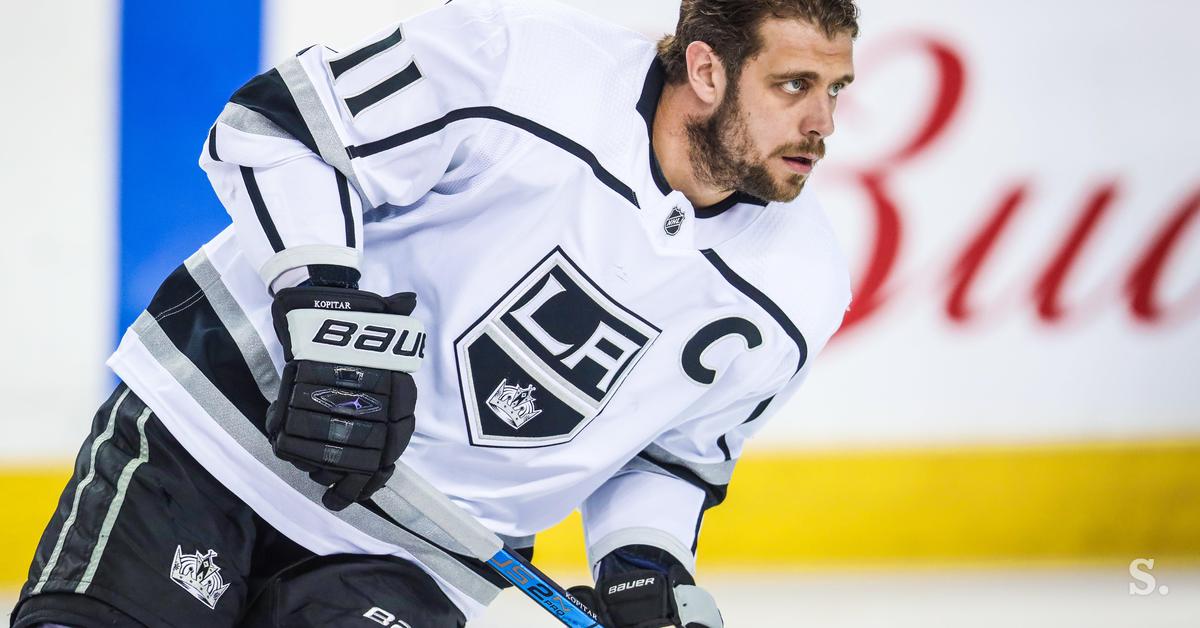 Kopitar Prispeval Tri Podaje Kralji Praznih Rok V Edmontonu Siol Net