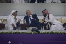 Tamim ben Hamad Al Thani, Gianni Infantino, Mohammed bin Salman