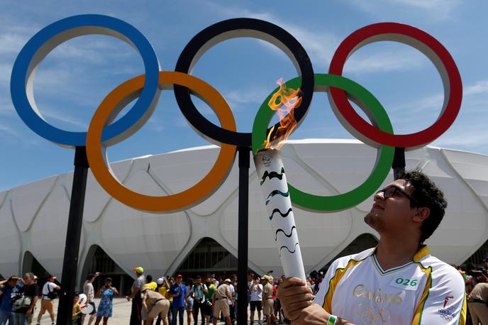 olimpijska bakla | Foto Reuters